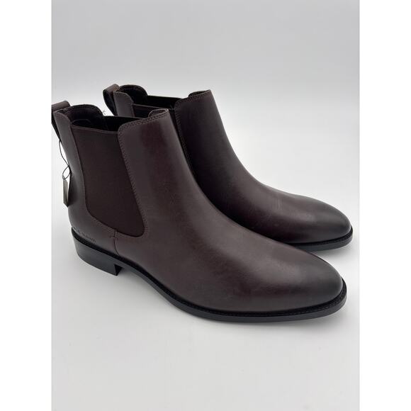 Cole Haan Hawthorne Leather Pull-On Chelsea Boots Size 9.5 NEW - Picture 1 of 7